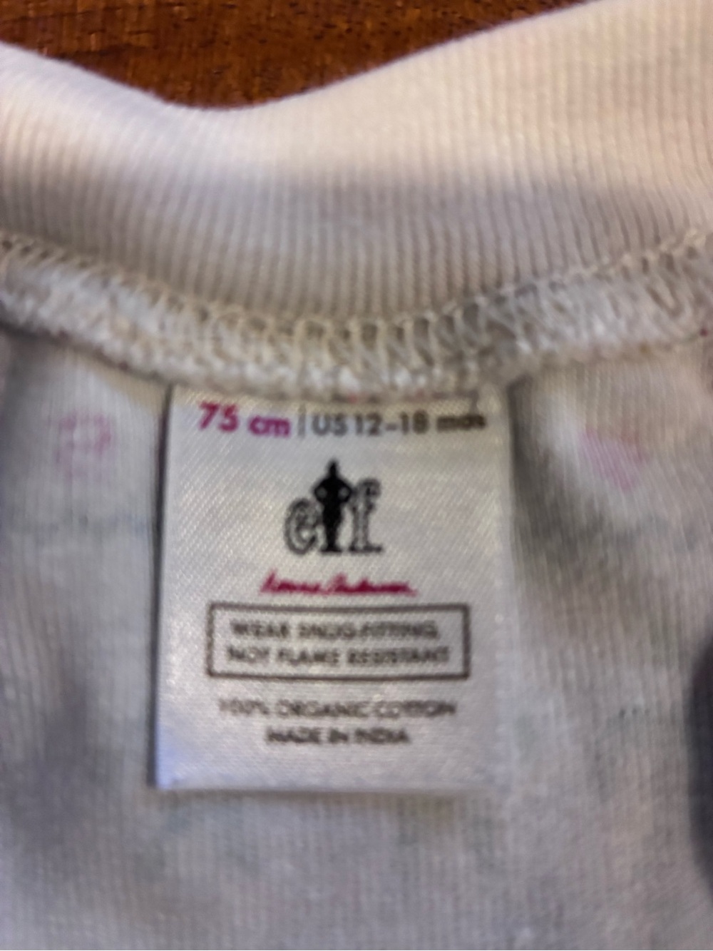 Hanna Andersson Holiday Elf-Print Zip Up Sleeper Unisex 12-18 mos - Picture 6 of 6